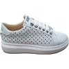 KEYS Scarpe Donna Keys Sneakers Moda Fashion Confort Lacci 10508 9633 Bianco