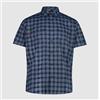 CMP CAMPAGNOLO Camicia Uomo CMP CAMPAGNOLO Manica Corta Tecnica Trekking 35S5727 08ZT Blu