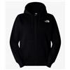 THE NORTH FACE Felpa Uomo Con Cappuccio The North Face Simple Dome Full Zip A89FD JK3 Nero