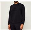 AX ARMANI EXCHANGE Felpa Uomo AX Logo In Rilievo XM001371 UB101 Blu