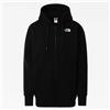 THE NORTH FACE Felpa Con Cappuccio Donna Logo The North Face Open Gate FZ HD A55GP JK31 Nero