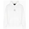 AX ARMANI EXCHANGE Felpa Uomo Armani AX Logo XM000369 U009 Bianco
