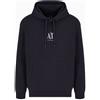 AX ARMANI EXCHANGE Felpa Uomo Armani AX Logo XM000369 UB101 Blu