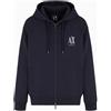 AX ARMANI EXCHANGE Felpa Uomo Armani AX Logo XM000371 UB101 Blu