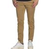 SQUAD2 Pantalone Uomo Chino Squad2 Cotone Slim Fit Moda Rio Beige