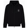AX ARMANI EXCHANGE Felpa Uomo Armani AX Logo XM000371 UC001 Nero
