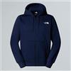 THE NORTH FACE Felpa Uomo Con Cappuccio The North Face Simple Dome Full Zip A89FD 8K2 Blu