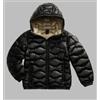BLAUER Piumino Blauer Junior Ad Onde Con Cappuccio 25WBLGC03385 999EI Nero