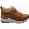 KEYS Scarpe Donna Keys Sneakers Moda Fashion Confort Lacci 10517 9590 Marrone
