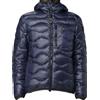 BLAUER Piumino Uomo Piuma Oca Con Cappuccio Blauer 25WBLUC03074 888 Blu