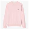 LACOSTE Maglione Girocollo Uomo Lacoste Cotone AH1985 T03 Rosa