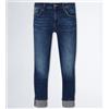 LIUJO Jeans Donna Liu Jo Cotone Cinque Tasche Strass Moda UF3006D4615 78539 Denim