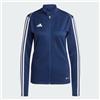 ADIDAS Felpa Donna Adidas in Acetato Tiro 23 League Full Zip Sport Logo HS3511 Blu