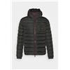 REFRIGIWEAR Piumino Uomo RefrigiWear Hunter Jacket Cappuccio Full Zip NY0185 E03440 Verde