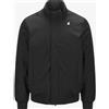 K-WAY Giacca Uomo K-Way Amaury Ripstop Prime Marmotta Nylon Slim Fit K3127SW AL8 Nero