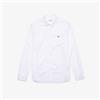 LACOSTE Camicia Maniche Lunghe Uomo Lacoste Regular Fit CH2933 001 Blanc