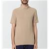 AX ARMANI EXCHANGE Polo Uomo Armani Exchange AX Logo Moda 3DZFAB 1794 Beige