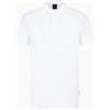 AX ARMANI EXCHANGE Polo Uomo Armani Exchange AX Logo Moda 3DZFHZ 1100 Bianco
