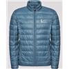 EA7 EMPORIO ARMANI Piumino Uomo EA7 Emporio Armani Piuma Slim Fit Full Zip 8NPB01 1538 Azzurro