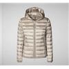 SAVE THE DUCK Piumino Donna Save The Duck Iris 17 Alexis D33620W 10010 Beige