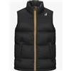 K-WAY Gilet K-Way Uomo Le Vrai 3.0 In Nylon Thermore Ecodown K5126HW USY Black