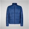 SAVE THE DUCK Piumino Uomo Save The Duck Giga 17 Alexander D32430M animal-free 90025 Blu Royal