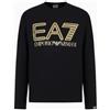 EA7 EMPORIO ARMANI T-shirt Uomo EA7 Emporio Armani Cotone Manica Lunga 3DPT38 0208 Nero