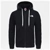 THE NORTH FACE Felpa Uomo The North Face Open Gate Cotone Felpato Zip NF00 CG46 KY41 Nero