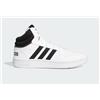 ADIDAS Scarpe Uomo Adidas Hoops 3.0 Mid Sneakers Lifestyle Running GW3019 Bianco