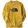 THE NORTH FACE Felpa Uomo The North Face Drew Peak Girocollo Felpato NF0A 4SVR 76S1 Senape