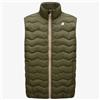K-WAY Gilet Uomo K-WAY Valen Eco Warm Imbottitura Thermore K6114RW WMR Verde