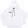 DISCLAIMER Felpa Donna con Cappuccio DISCLAIMER Stampa Logo 51661 Bianco