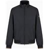 EA7 EMPORIO ARMANI Giacca Uomo EA7 Emporio Armani Bomber Full zip Giubbotto 3DPB07 0208 Nero