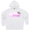 DISCLAIMER Felpa Donna con Cappuccio DISCLAIMER Stampa Logo 51675 Bianco