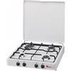 CF Parker Fornello a Gas 4 Bruciatori 49x47,5x12 cm Smaltato Bianco PFO542SBGP30