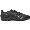 ADIDAS SCARPE DA CALCETTO UOMO CPREDATOR CLUB TF NERO TOTAL BLACK ORIGINAL