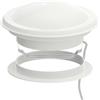 Oblò Sfiatatoio per Camper, Caravan E Roulotte (Ghiera Standard 40Mm E Ventola 1