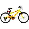 BRERA BICI BAMBINO BRERA HURRICANE MISURA 20 COLORE GIALLO
