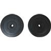vidaXL Pesi a Disco Gommati per Manubri/Bilancieri Piastre 2x 10 kg/4x 5 kg vidaXL