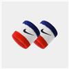 NIKE POLSINI NIKE SWOOSH WRISTBAND N0001565620OS BIANCO BLU ROSSO TENNIS BASKET