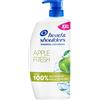 Shampoo Antiforfora Apple Fresh 1000Ml Con Dosatore, Uso Quotidiano. Fino Al 100