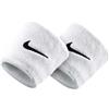 NIKE POLSINI SWOOSH BIANCO WHT UOMO N101240510 SPORT TENNIS ANTISUDORE ORIGINALI