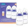 Lansinoh I Biberon PP Natural Wave 2x160 Ml | Biberon per bambini a partire da 1