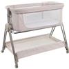 Migo Cyber - Lettino Culla Neonato da Campeggio Fianco Letto Co-sleeping Beige
