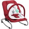 vidaXL Sdraietta per Neonato in Acciaio Dondolo Culla Bambini Colori Diversi vidaXL