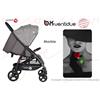 Baciuzzi BX 22 - Passeggino Leggero Compatto Pieghevole 0- 4 Anni 0-22 Kg Marble
