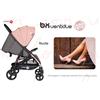Baciuzzi BX 22 - Passeggino Leggero Compatto Pieghevole 0- 4 Anni 0-22 Kg Nude