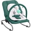vidaXL Sdraietta per Neonato in Acciaio Dondolo Culla Bambini Colori Diversi vidaXL