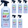 SIGILL Insetticida Acaricida Acqua Kill Insetti Striscianti Volanti Acari 500ml 6 Pezzi