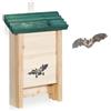 Casetta per Pipistrelli, Nido per Pipistrellini, Bat Box, Legno Non Trattato, HL
